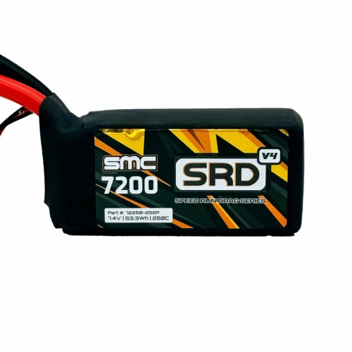 SRD-V4 7.4V-7200mAh-250C  Drag pack